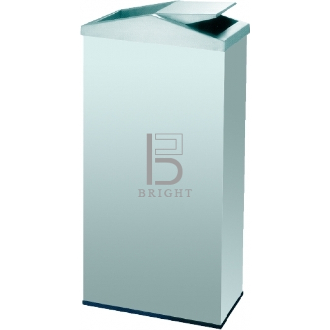 Stainless Steel Flip Top Bin