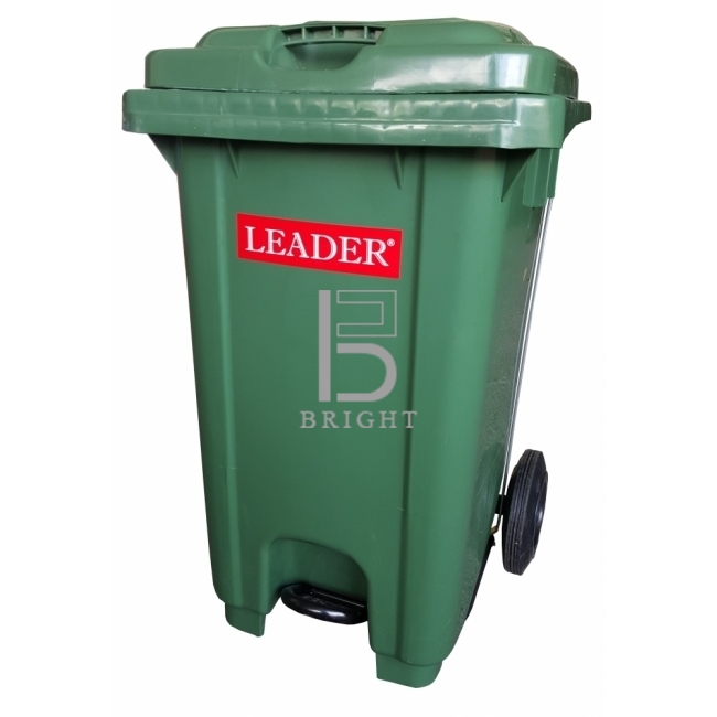 Mobile Garbage Bin with Foot Pedal 80L