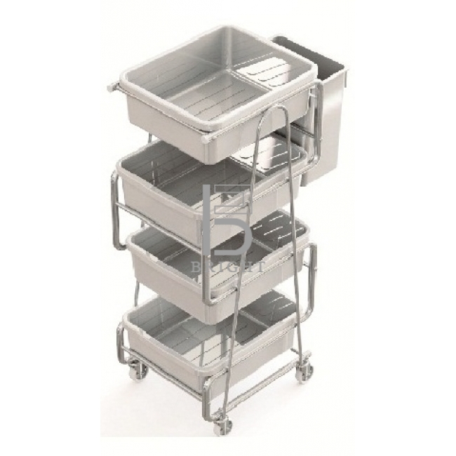 Stainless Steel Restaurant Cart