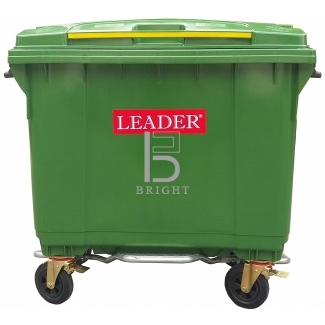 Mobile Garbage Bin with Foot Pedal 660L
