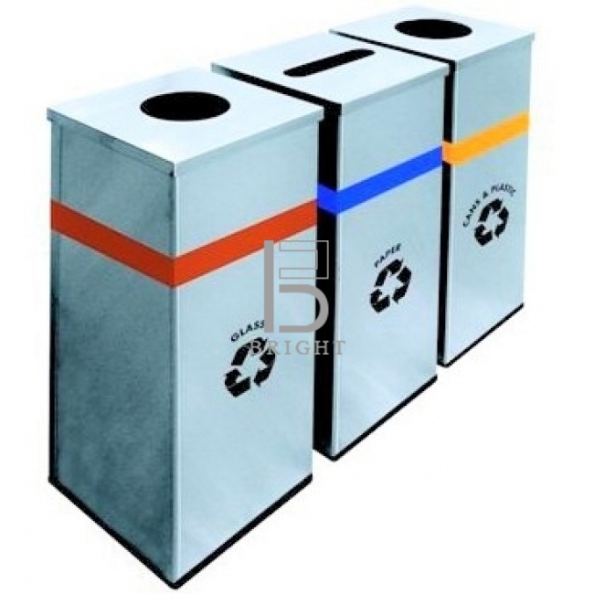 Stainless Steel Recycle Bin