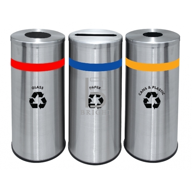 Stainless Steel Recycle Bin