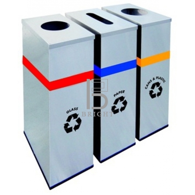 Stainless Steel Recycle Bin