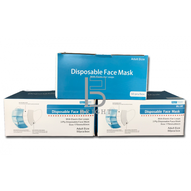 3-Ply Disposable Face Mask