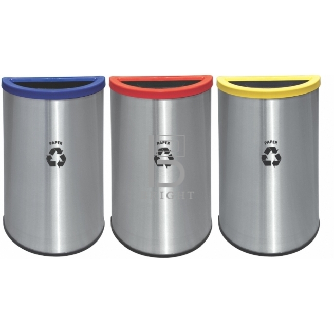 Stainless Steel & Powder Coating Recycle Bin