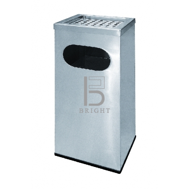 Stainless Steel Bin c/w Ashtray Top