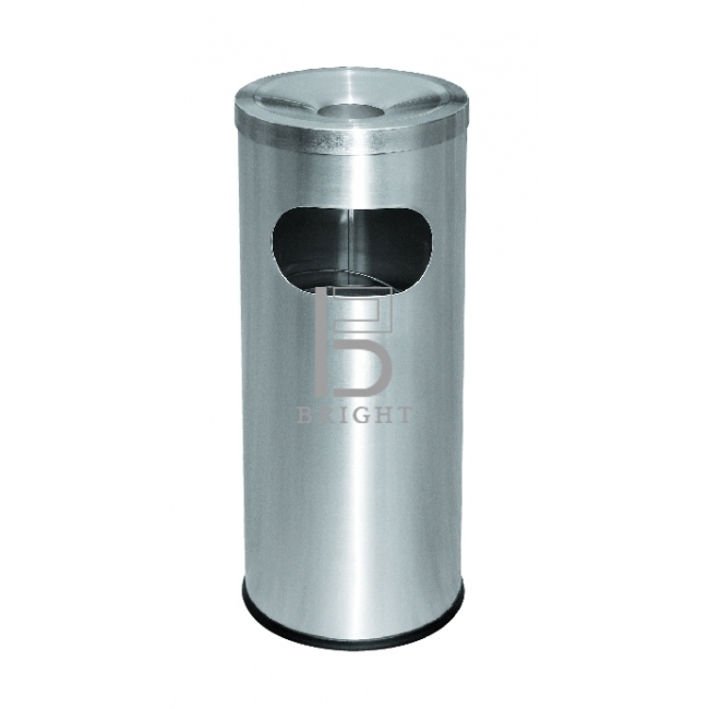 Stainless Steel Bin c/w Ashtray Top