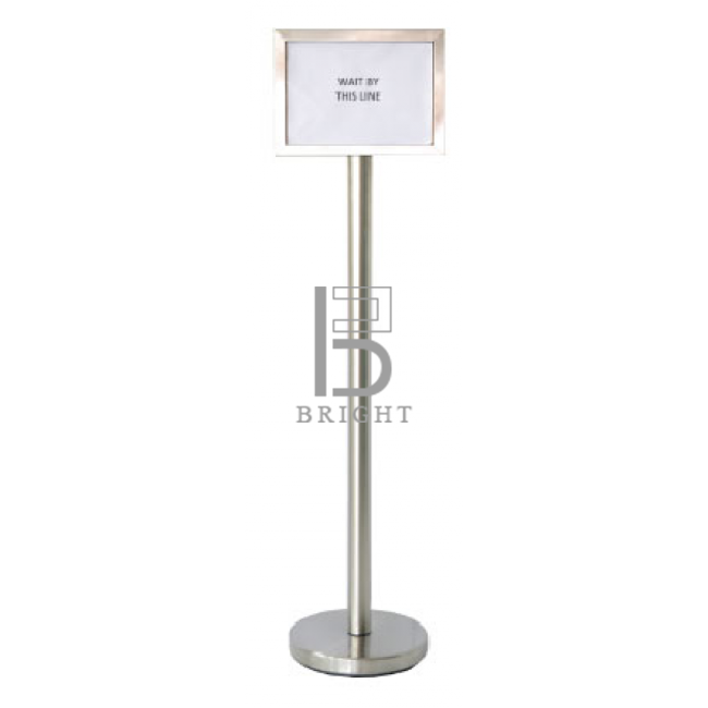 Stainless Steel Sign Board Stand