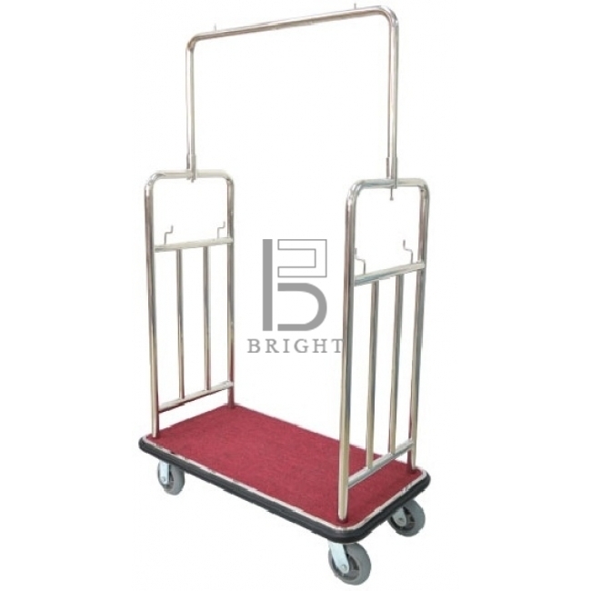 Stainless Steel Baggage Trolley