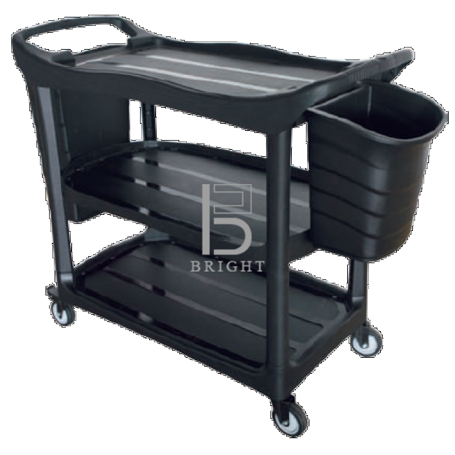 3 Tiers Utilities Cart C/w Buckets | 3UC-606