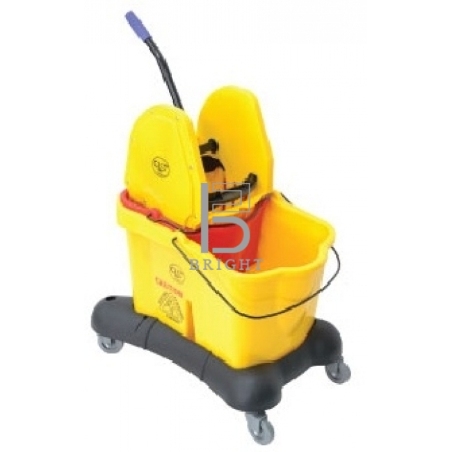 Single Wringer Bucket C/w Extra Bucket Below Wringer