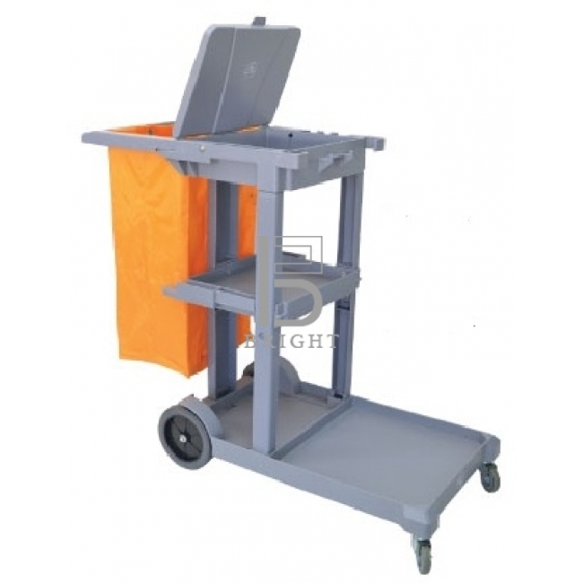 Janitor Cart C/w Cover