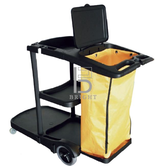 Janitor Cart C/w Cover